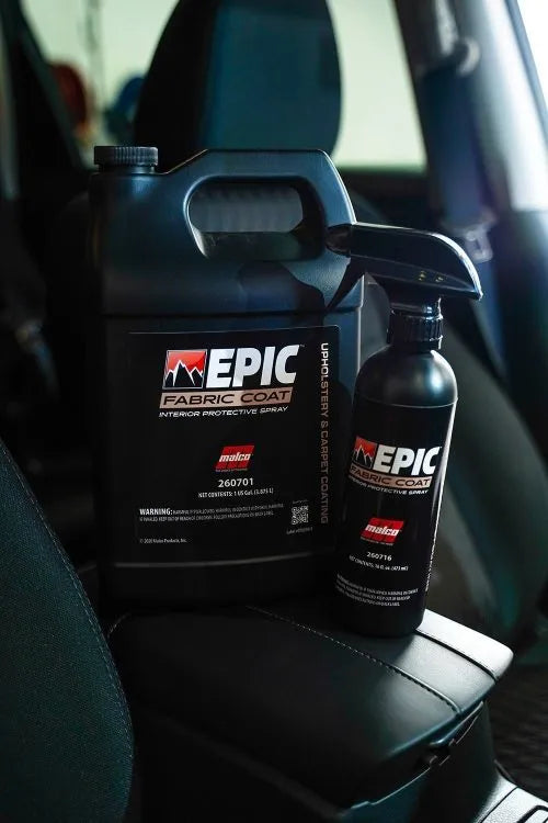 MALCO EPIC FABRIC COAT FOR CLEANS AND PROTECTS SEATS 1 GALLON
