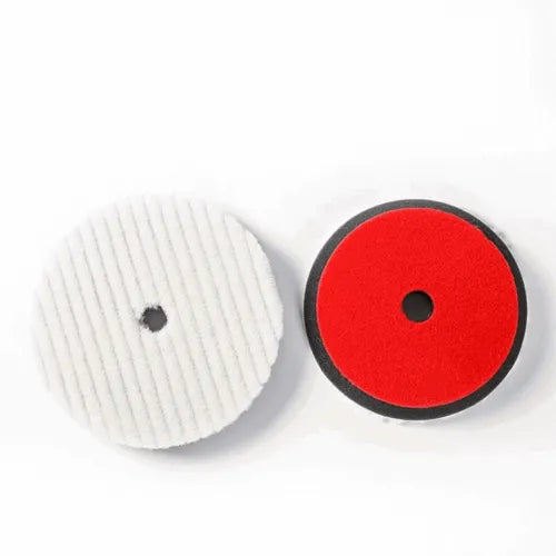 Foamed Wool Heavy Cutting Pad | Good For Cutting Compound 7"