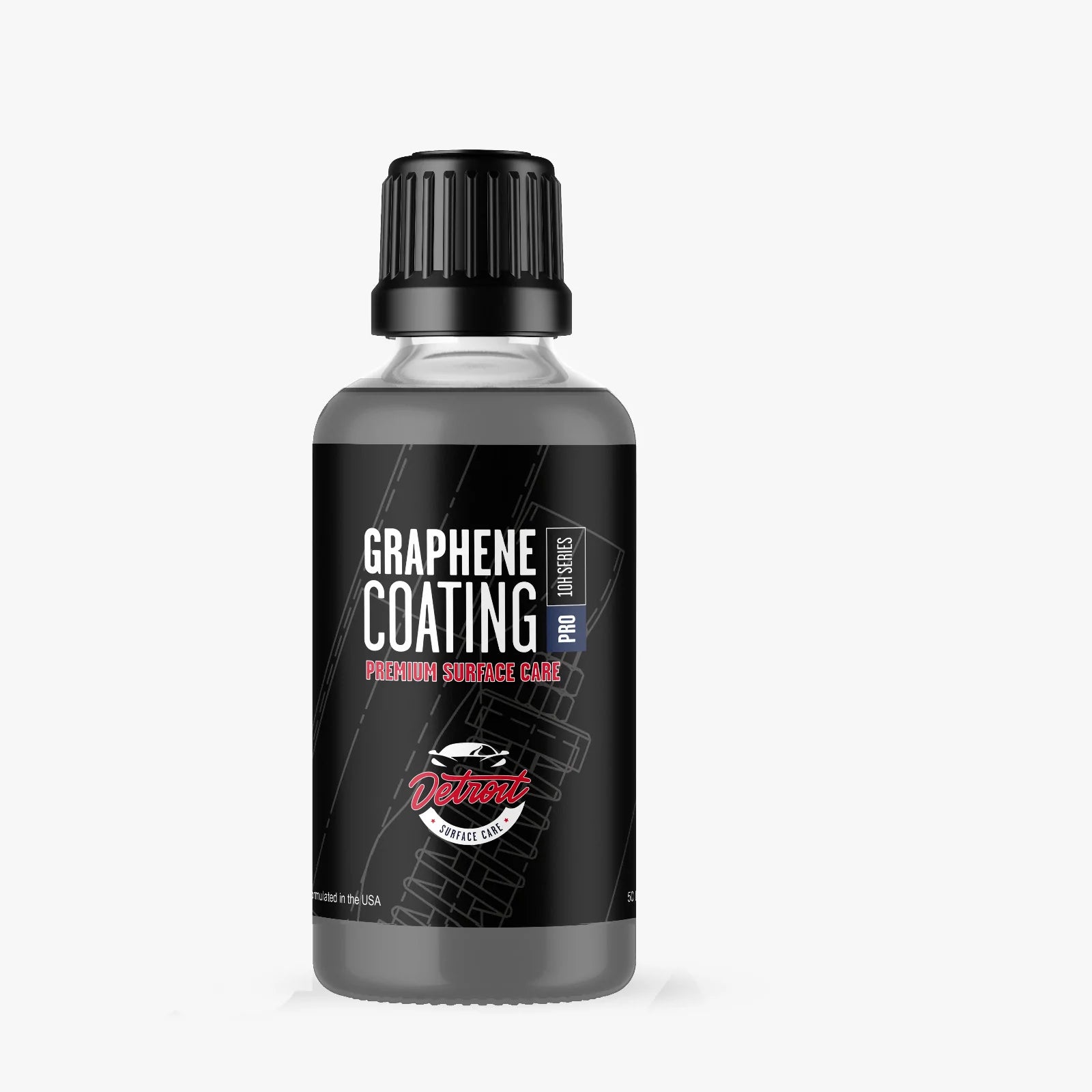 DETROIT SURFACE CARE GRAPHENE COATING 10H