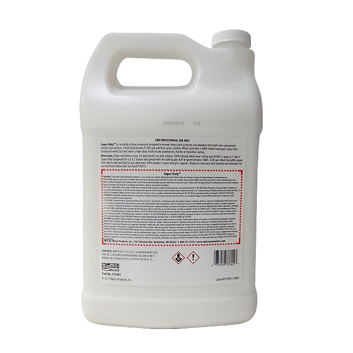 MALCO SUPER-DUTY HEAVY-CUTTING AND FINISHING COMPOUND GALLON