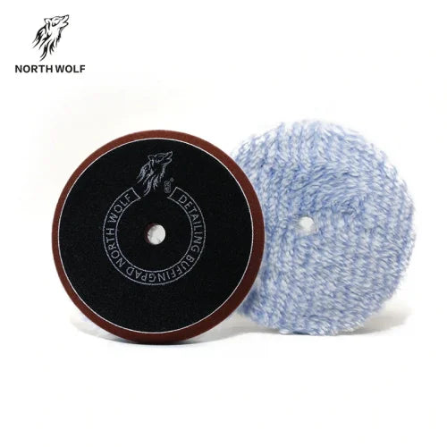 NORTHWOLF 6 INCH BLUE & WHITE HYBRID WOOL PAD