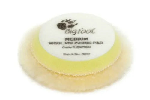 RUPES (9.BW70M) DA YELLOW WOOL FINE POLISHING PAD – Ø 50/70 MM (Pack of 4)