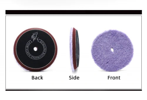 NORTHWOLF 6 INCH LIGHT PURPLE LAMBS WOOL PAD