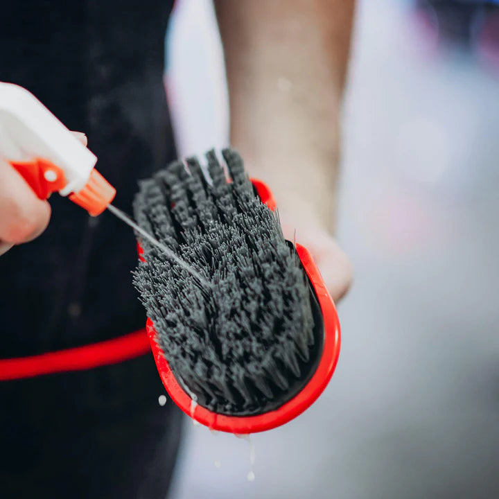 MAXSHINE TYRE & CARPET SCRUB BRUSH - HEAVY DUTY