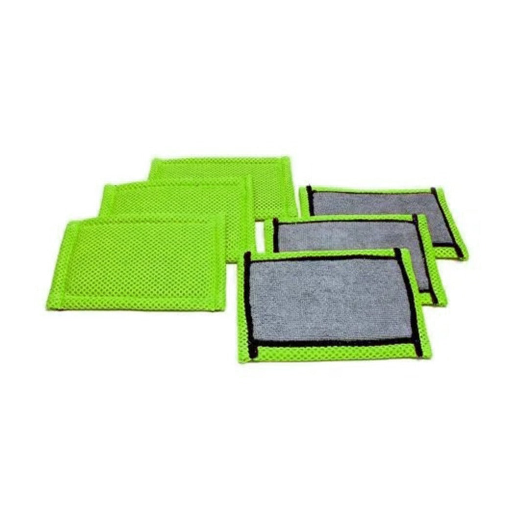 Leather and Interior Gentle Scrubbing Sponge 6X4 inch (Pack of 6)