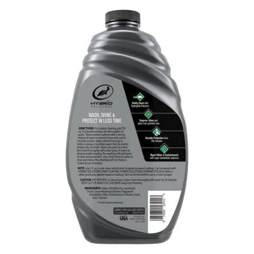 Turtle Wax  Hybrid Solution Ceramic Wash & Wax, 1.4 L Suitable for spray