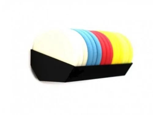 Premium Polishing Pad Shelf | Pro Car Polishing Pad Holders