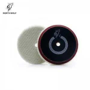 NORTHWOLF 5 INCH SHORT NAP WOOL PAD WITH FOAM (POLISHING PAD – 8MM)