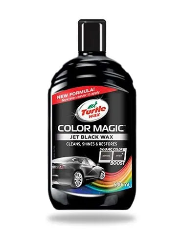 Turtle Wax Colour Magic Jet Black Wax, 500 ML