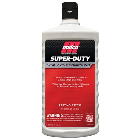 Malco Super-Duty Heavy-Cut Compound  32oz