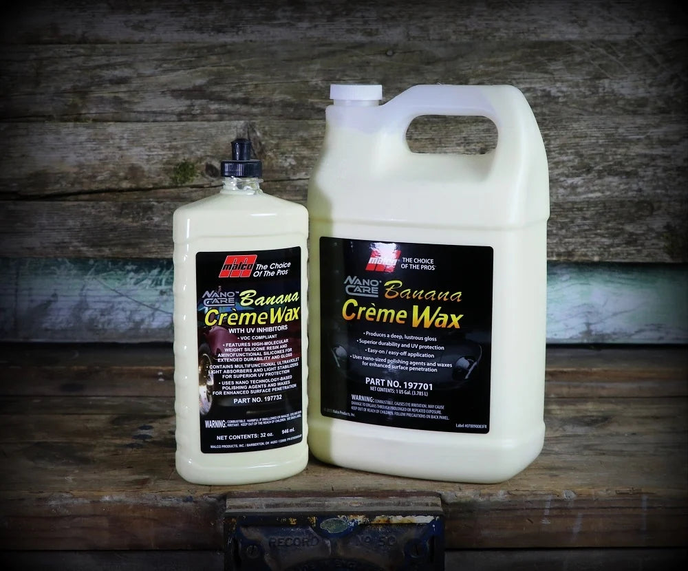 Malco Nano Care Banana Cream Wax, Gallon