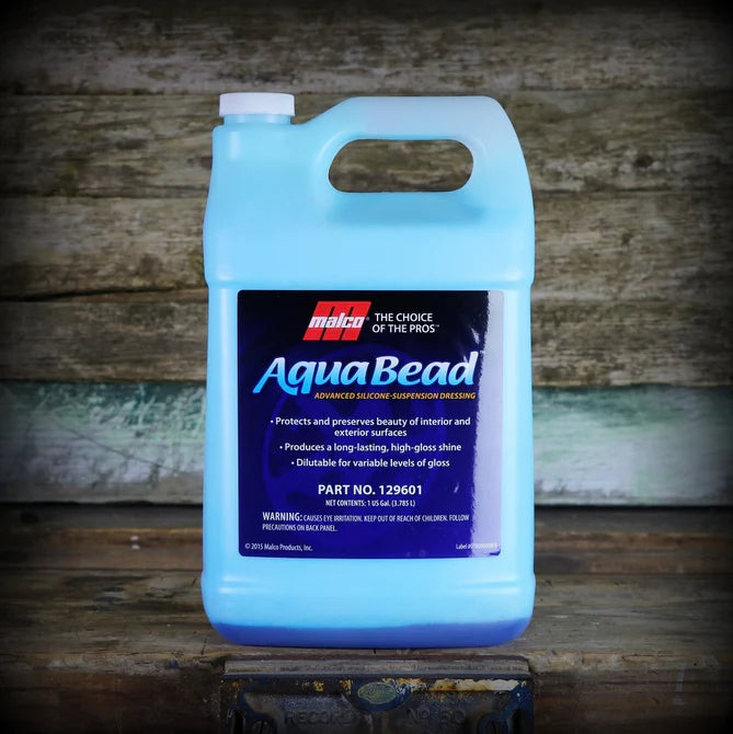 Malco Aqua Silicone Bead And Tyre Dressing Gallon