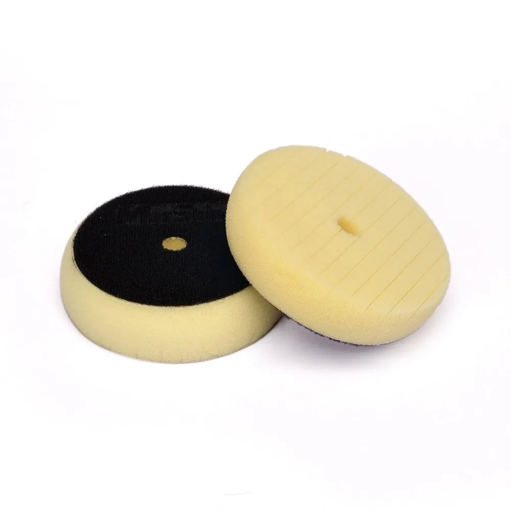 Maxshine Cross Cut Foam Pad - Yellow Polishing - 3 inch