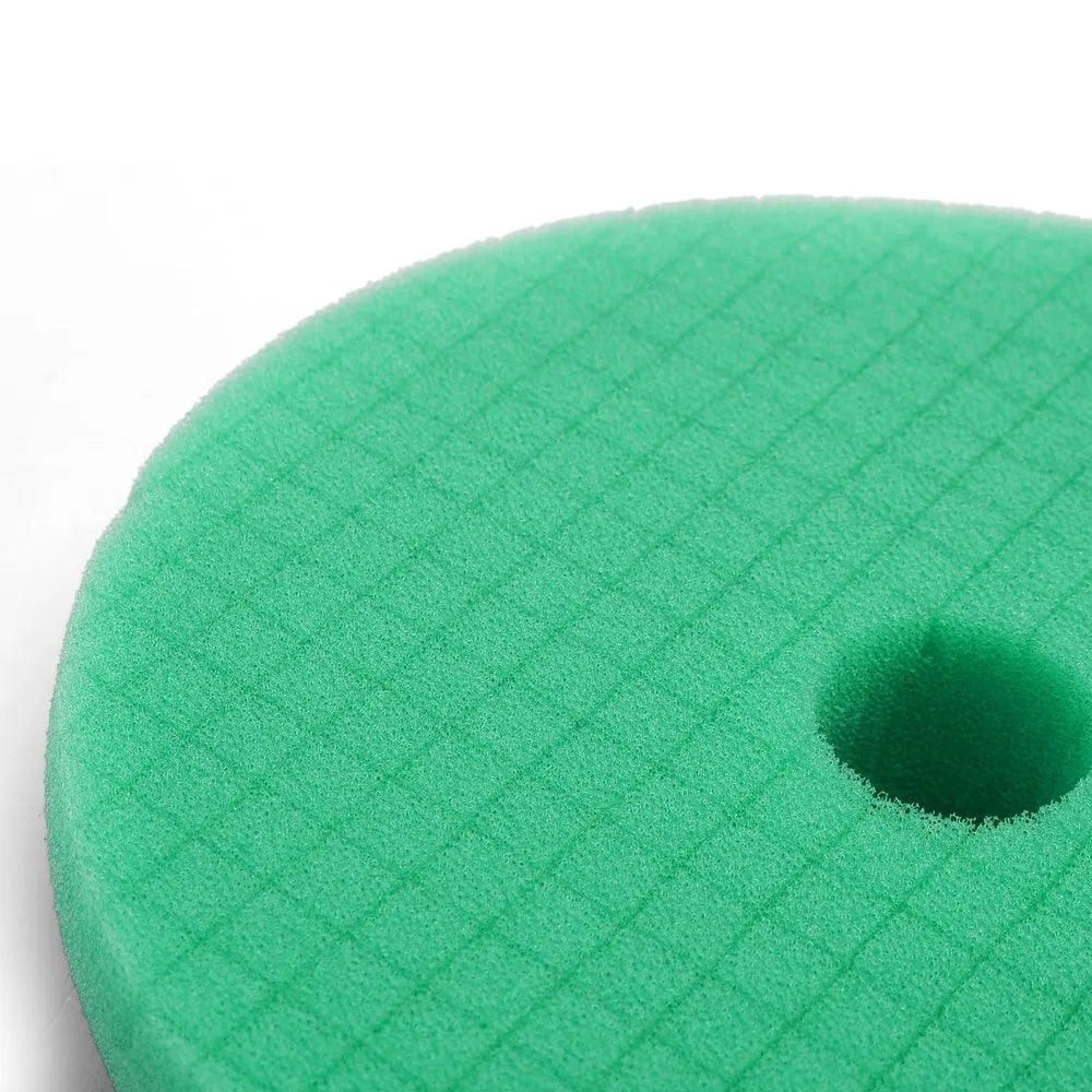 MaxShine Cross Cut Foam Pad - Green Cutting -3