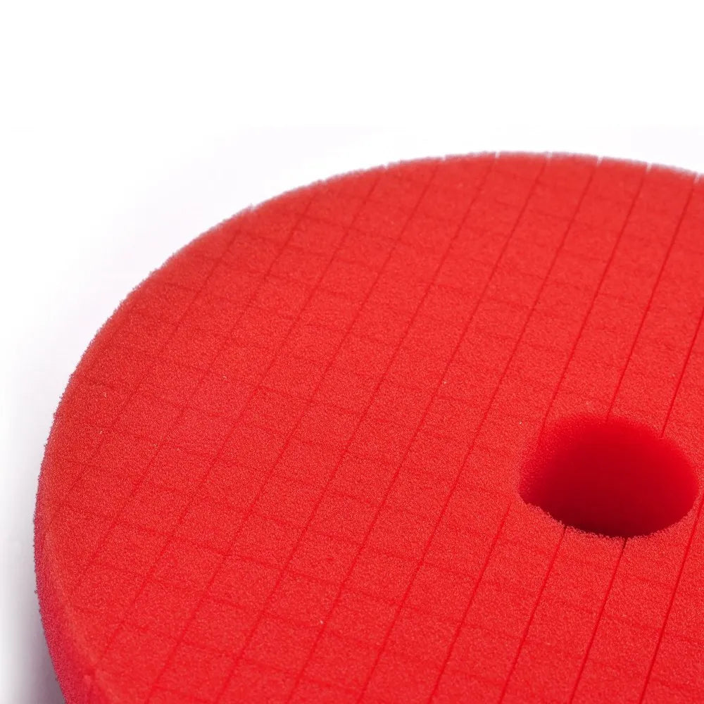 Maxshine Cross Cut Foam Pad - Red Finishing - 5 inch