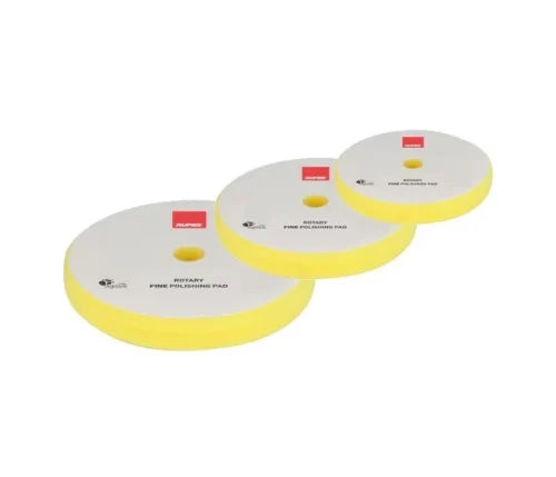 RUPES (9.BR200M) ROTARY YELLOW FINE POLISHING FOAM PAD 175/180 MM