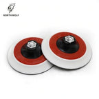 NORTHWOLF 5 INCH WHITE RO PREMIUM BACKING PLATE