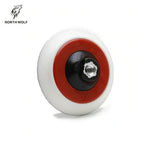 NORTHWOLF 5 INCH WHITE RO PREMIUM BACKING PLATE